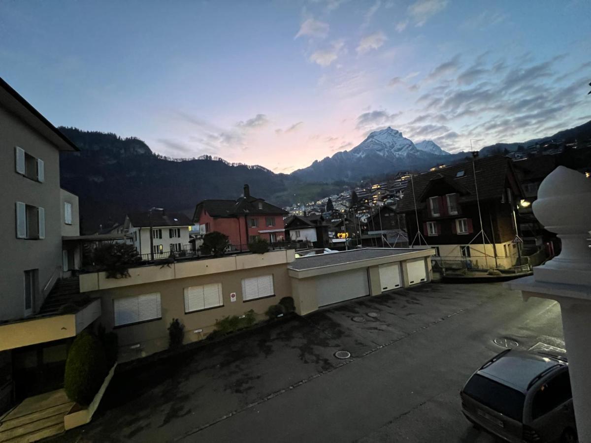 Modernes Apartment Am Fuss Des Pilatus - Skigebiet Hergiswil Luaran gambar