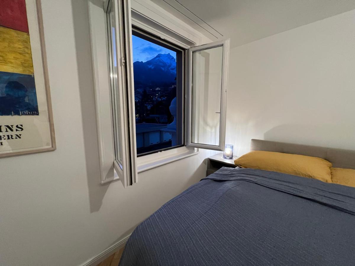 Modernes Apartment Am Fuss Des Pilatus - Skigebiet Hergiswil Luaran gambar